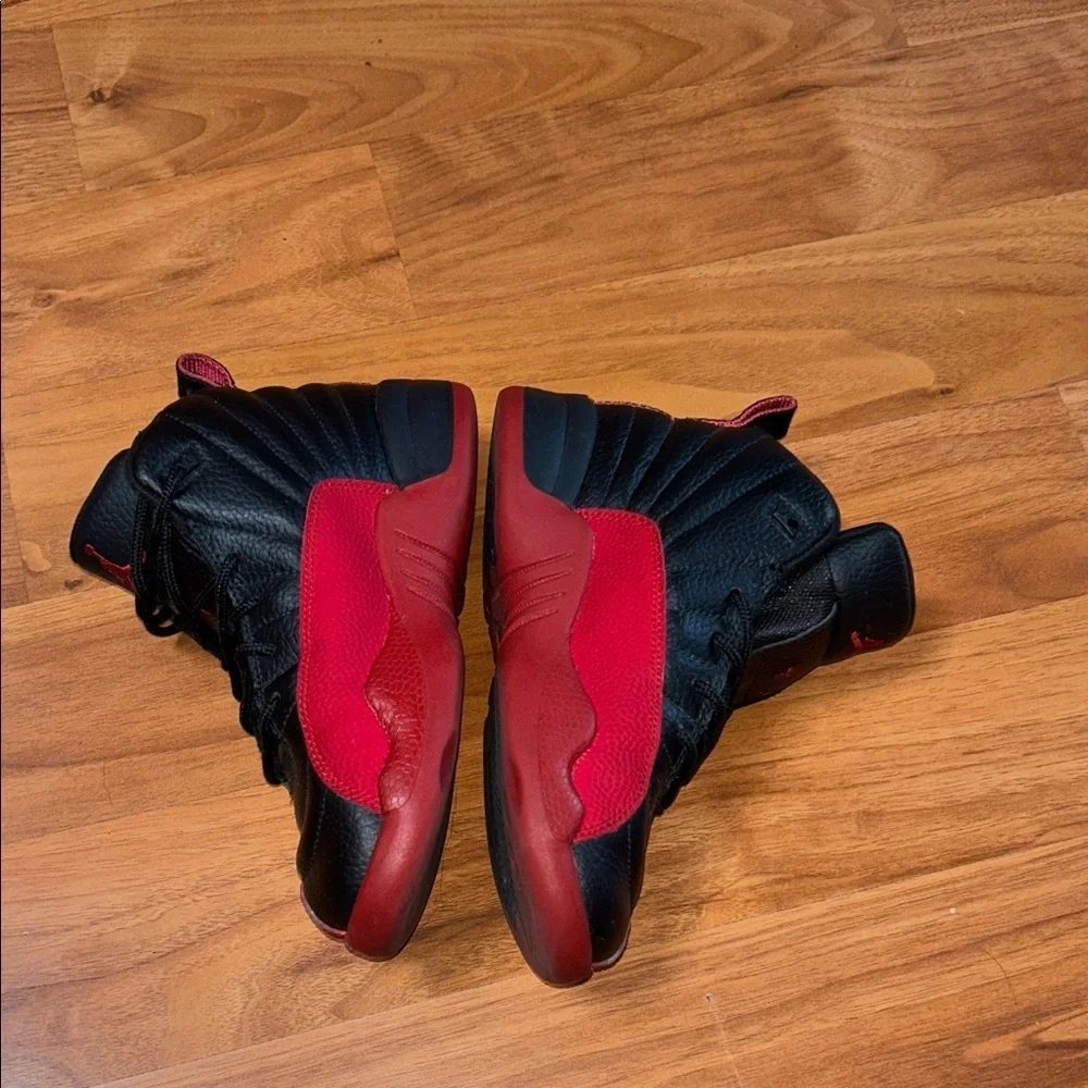 Jordan Kids Black and Red Boots